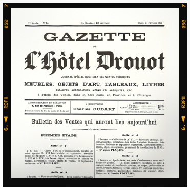 Gazette Drouot - Presentation